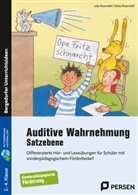 Juli Rosendahl, Julia Rosendahl, Tobias Rosendahl - Auditive Wahrnehmung - Satzebene, m. 1 Beilage