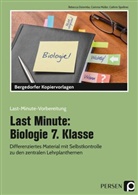 Rebecc Dziomba, Rebecca Dziomba, Corinn Müller, Corinna Müller, Cathrin Spellner - Last Minute: Biologie 7. Klasse