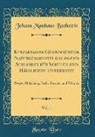 Johann Matthäus Bechstein - Kurzgefasste Gemeinnützige Naturgeschichte des in-und Auslandes für Schulen und Häuslichen Unterricht, Vol. 1