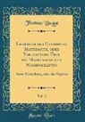 Thomas Bugge - Lehrbuch der Gesammten Mathematik, oder Vorlesungen ¿er die Mathematischen Wissenschaften, Vol. 2