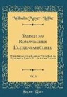 Wilhelm Meyer-Lübke - Sammlung Romanischer Elementarbücher, Vol. 3