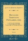 Société des Traditions Populaires - Revue des Traditions Populaires, 1903, Vol. 18