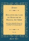 France France - Bulletin des Lois du Royaume de France, Ixe Série, Vol. 26