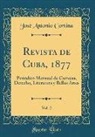 José Antonio Cortina - Revista de Cuba, 1877, Vol. 2