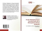 Hicham Tahoune - Etude Metagenomique Fonctionnelle de la Rhizosphère d'Erica Andevale