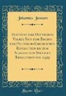 Johannes Janssen - Zustände des Deutschen Volkes Seit dem Beginn der Politisch-Kirchlichen Revolution bis zum Ausgang der Socialen Revolution von 1525 (Classic Reprint)