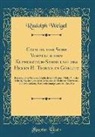 Rudolph Weigel - Catalog der Sehr Vorzüglichen Kupferstich-Sammlung des Herrn H. Thieme in Görlitz