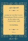 Alois Brandl - Jahrbuch der Deutschen Shakespeare-Gesellschaft im Auftrage des Vorstandes, 1908, Vol. 44
