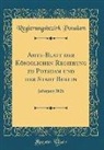 Regierungsbezirk Potsdam - Amts-Blatt der Königlichen Regierung zu Potsdam und der Stadt Berlin