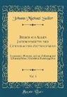 Johann Michael Sailer - Briefe Aus Allen Jahrhunderten Der Christlichen Zeitrechnung, Vol. 3: Gesammelt, Übersetzt, Und Zur Belehrung Und Erbauung Seiner Mitchristen Herausge