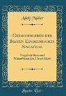 Adolf Müller - Gefangenleben der Besten Einheimischen Singvögel