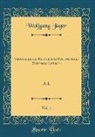Wolfgang Jäger - Geographisch-Historisch-Statistisches Zeitungs-Lexikon, Vol. 1