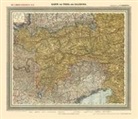 Friedrich Handtke - Historische Karte: TIROL und SALZBURG, um 1900 [gerollt]