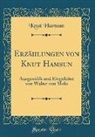 Knut Hamsun - Erzählungen von Knut Hamsun
