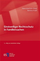 Hans-Joachi Dose, Hans-Joachim Dose, Bettina Kraft, Bettina (Dr.) Kraft - Einstweiliger Rechtsschutz in Familiensachen