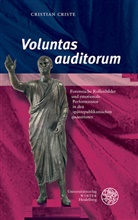 Cristian Criste - 'Voluntas auditorum'