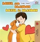 Kidkiddos Books, Inna Nusinsky, S. A. Publishing - Boxer and Brandon (English Hungarian children's book)