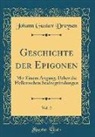 Johann Gustav Droysen - Geschichte der Epigonen, Vol. 2