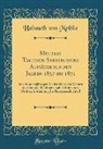Helmuth Von Moltke - Moltkes Taktisch-Strategische Aufsätze Aus Den Jahren 1857 Bis 1871: Sur Hundertjährigen Gedenkfeier Der Geburt Des General-Feldmarschalls Grafen Von