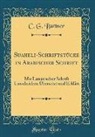 C. G. Buttner, C. G. Büttner - Suaheli-Schriftstücke in Arabischer Schrift