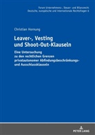 Christian Hornung, Michael Stöber - Leaver-, Vesting- und Shoot-Out-Klauseln