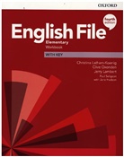 Jerry Lambert, Christina Latham-Koenig, Clive Oxenden, Oxenden Clive - English File: English File Elementary Workbook with Key
