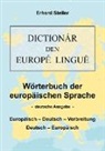 Erhard Steller, Erhar Steller, Erhard Steller - Wörterbuch der europäischen Sprache
