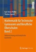 Karl-Hein Pfeffer, Karl-Heinz Pfeffer, Thomas Zipsner - Mathematik für Technische Gymnasien und Berufliche Oberschulen Band 2