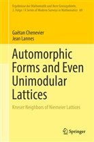 Gaëta Chenevier, Gaëtan Chenevier, Jean Lannes - Automorphic Forms and Even Unimodular Lattices