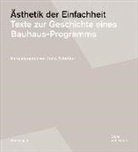 Detlev Schöttker, Detle Schöttker, Detlev Schöttker - Ästhetik der Einfachheit