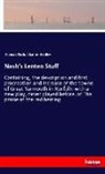 Charles Hindley, Thoma Nash, Thomas Nash - Nash's Lenten Stuff