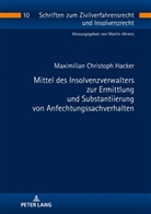 Maximilian Christoph Hacker, Martin Ahrens - Mittel des Insolvenzverwalters zur Ermittlung und Substantiierung von Anfechtungssachverhalten