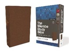 Thomas Nelson, Thomas Nelson, Warren W. Wiersbe - NKJV, Wiersbe Study Bible, Genuine Leather, Brown, Red Letter, Comfort Print