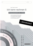 Katrin Langhans, sternchenverlag GmbH, sternchenverla GmbH, sternchenverlag GmbH - Ich kann rechnen 5 Lösungen - Schülerarbeitsheft für die 4. Klasse