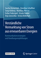 Matthias Albisser, Sasch Demarmels, Sascha Demarmels, Esther Federspiel, Anja Janoschka, Ursina Kellerhals... - Verständliche Vermarktung von Strom aus erneuerbaren Energien