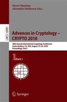 Boldyreva, Boldyreva, Alexandra Boldyreva, Hova Shacham, Hovav Shacham - Advances in Cryptology - CRYPTO 2018