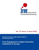 Karl-Hein Gerholz, Karl-Heinz Gerholz - Civic Engagement in Higher Education Institutions in Europe