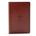 Holman Bible Publishers, Holman Bible Staff - KJV Large Print Personal Size Reference Bible, Brown Leathertouch Indexed