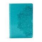 Holman Bible Publishers, Holman Bible Staff - KJV Large Print Personal Size Reference Bible, Teal Leathertouch Indexed