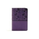 Holman Bible Publishers, Holman Bible Staff - KJV Large Print Compact Reference Bible, Purple Leathertouch