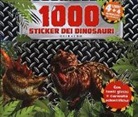 1000 stickers dei dinosauri. Con adesivi
