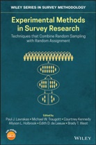 Edith de Leeuw, Edith D. de Leeuw, Allyson L. Holbrook, Cour Kennedy, Courtney Kennedy, Paul Lavrakas... - Experimental Methods in Survey Research