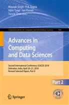 Jan Flusser, P. K. Gupta, K Gupta, P K Gupta, Tuncer Ören, Mayank Singh... - Advances in Computing and Data Sciences