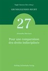 Alexandra Mercescu - Pour une comparaison des droits indisciplinée