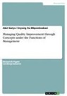 Abe Gaiya, Abel Gaiya, Enyong Ita Mkponkeabasi - Managing Quality Improvement through Concepts under the Functions of Management