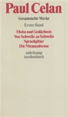 Paul Celan - Gesammelte Werke, 3 Bde.. Teilbd.1-3