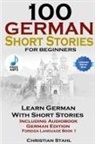 Christian Stahl - 100 German Short Stories for Beginners Learn German with Stories Including Audiobook German Edition Foreign Language Book 1