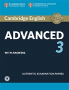 Cambridge English Advanced 3 - Student's Book with answers and downloadable audio