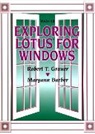 Maryann Barber, Robert T. Grauer - Exploring Lotus 1-2-3 for Windows 3.1