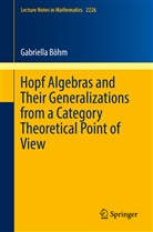 Gabriella Böhm - Hopf Algebras and Their Generalizations from a Category Theoretical Point of View